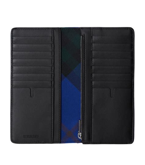 burberry ekd small leather wallet|Heritage EKD Bifold Wallet in Black .